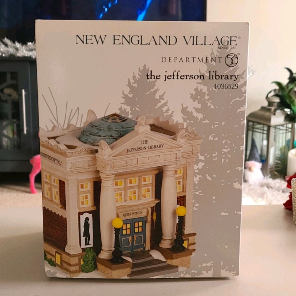 Department 56 Jefferson Library